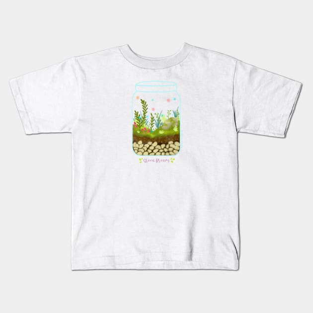 Green Dreams - Version 1 Kids T-Shirt by julianamotzko